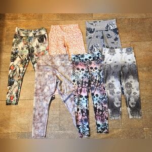 6 Pair Evolution and Creation Leggings
